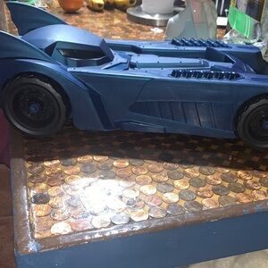Sleek Blue Batman car Car